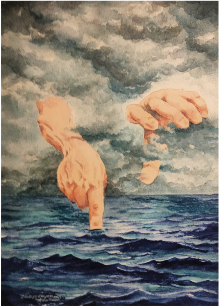 Senza titolo, acquerello su carta, cm 26×36