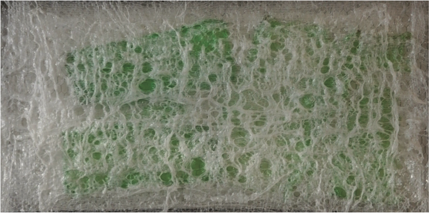 Sound of the sea, mixed media, cm 100×50